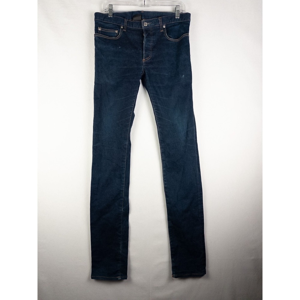 Dior Men’s Skinny Jeans in Dark Blue Denim